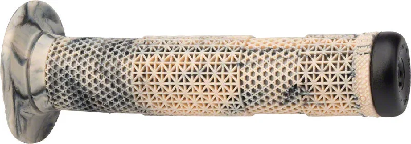 easy-install multi-layer bicycle grips-Odyssey Gary Young 2 Signature Grip Tan/Black Swirl