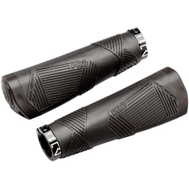 adjustable youth bicycle grips-PRO Ergonomic Dual Density Grip Blk