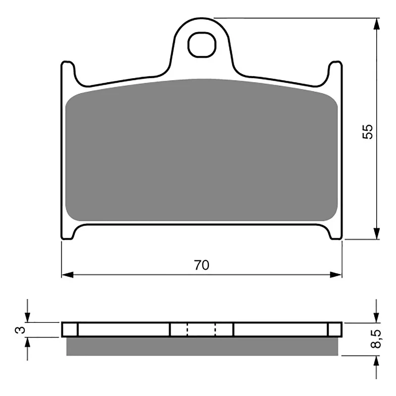 GOLDfren Brake Pads - S3 Sintered Sports (PBPH189 / PBPH50)