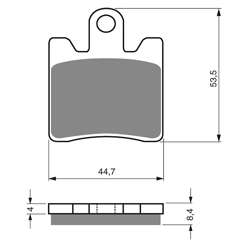 GOLDfren Brake Pads - S3 Sintered Sports (PBPH366)