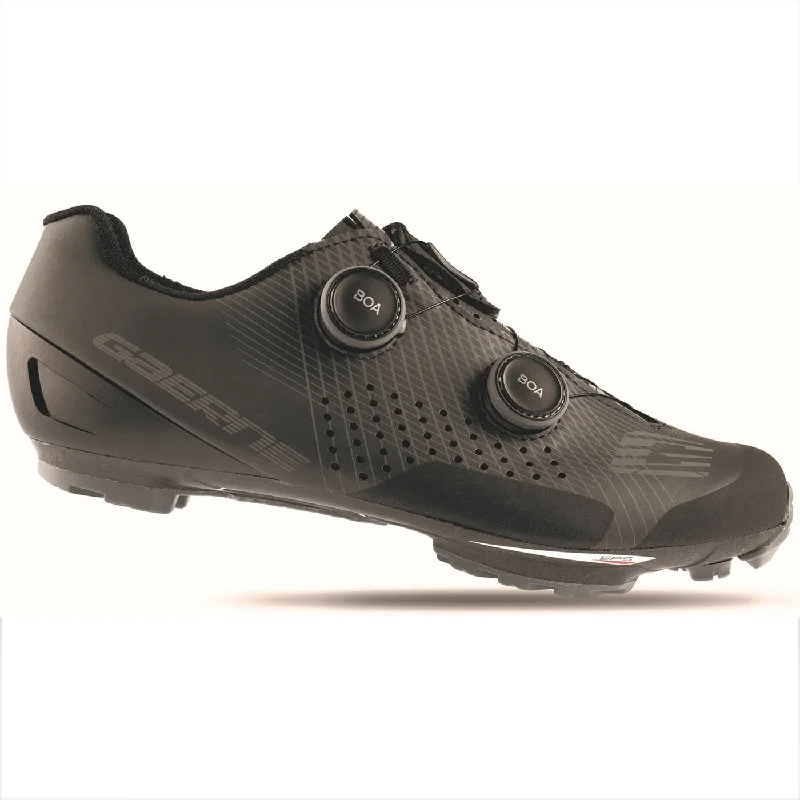 cycling clothing with bold fabric-Scarpe mtb Gaerne Dare - Nero