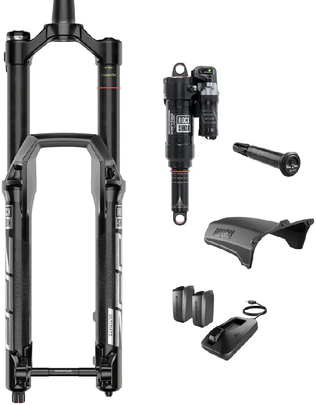 Bicycle night visibility-RockShox Flight Attendant Upgrade Kit - ZEB 29 170 SuperDeluxe 230 x 62.5 Standard DubPedal Sensor A1 - TREK Slash 2021-2022