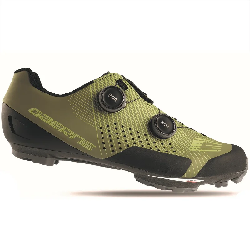 cycling clothing with night glow-Scarpe mtb Gaerne Dare - Verde