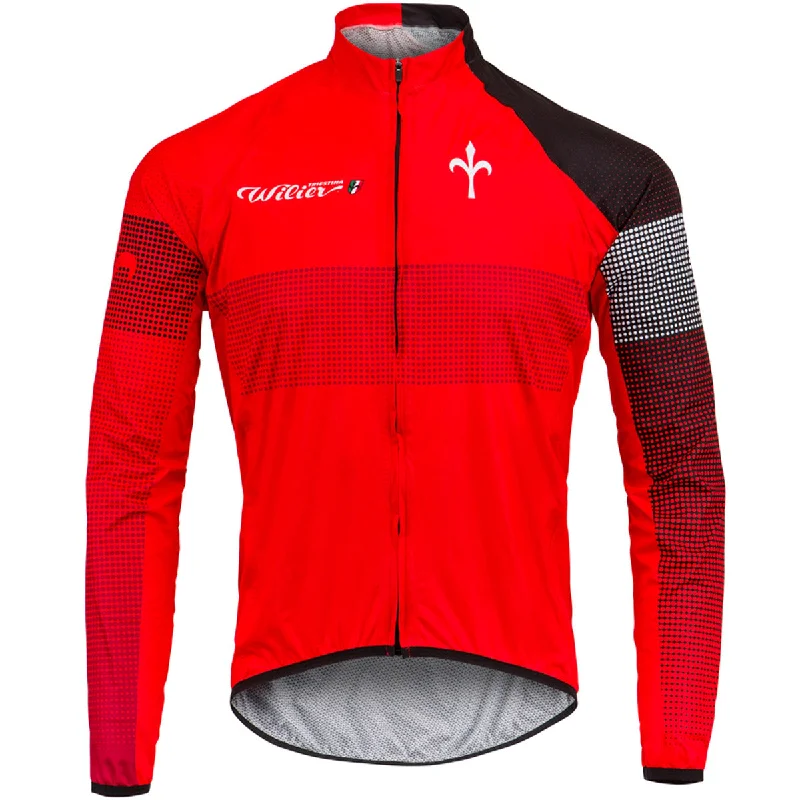 cycling clothing for match days-Mantellina Wilier Dry Speed - Rosso