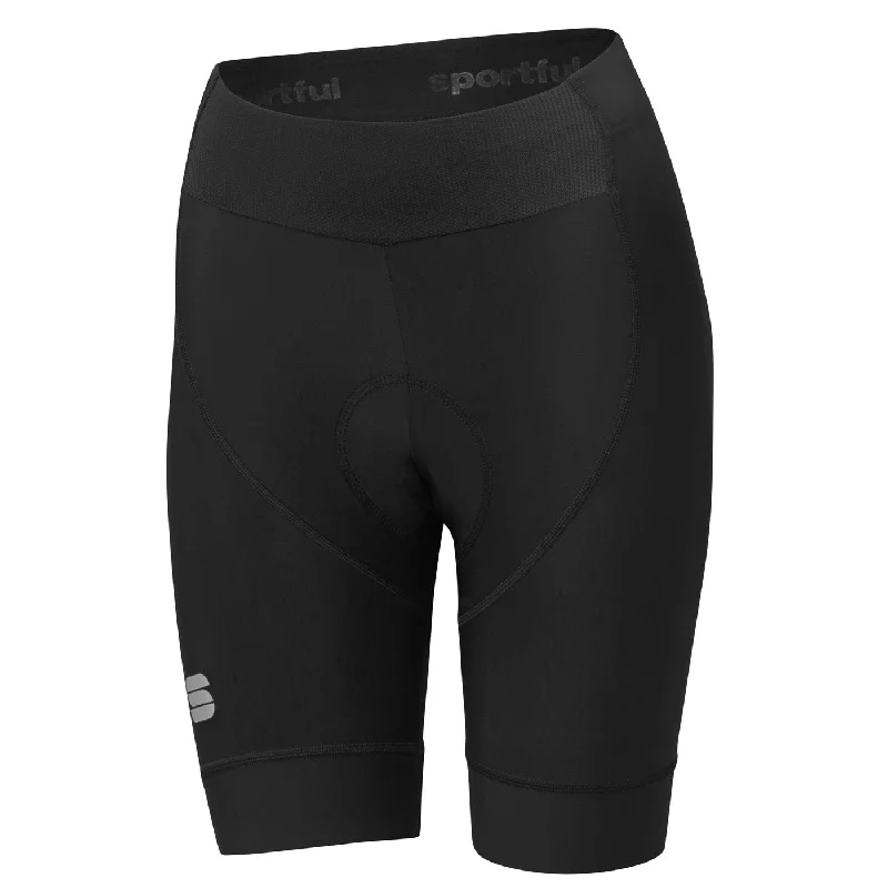 cycling clothing with solid grip-Pantaloncini donna Sportful Bodyfit Pro LTD - Nero