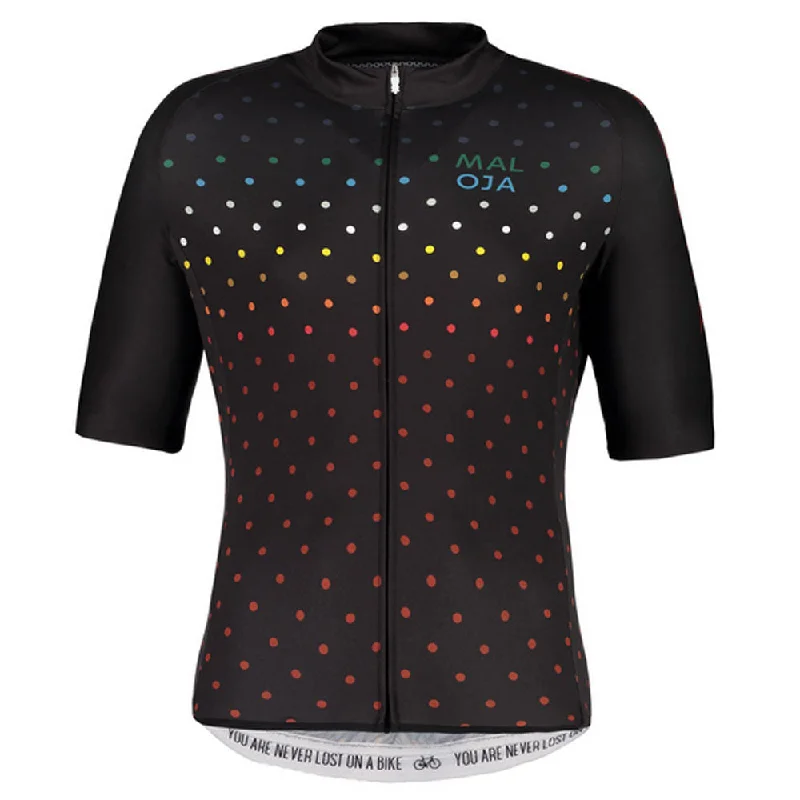 cycling clothing with heat trap-Maglia Maloja ChampsM - Nero