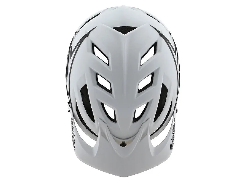 Bicycle helmet single purchase-Troy Lee Designs A1 Helmet Replacement Visor - White