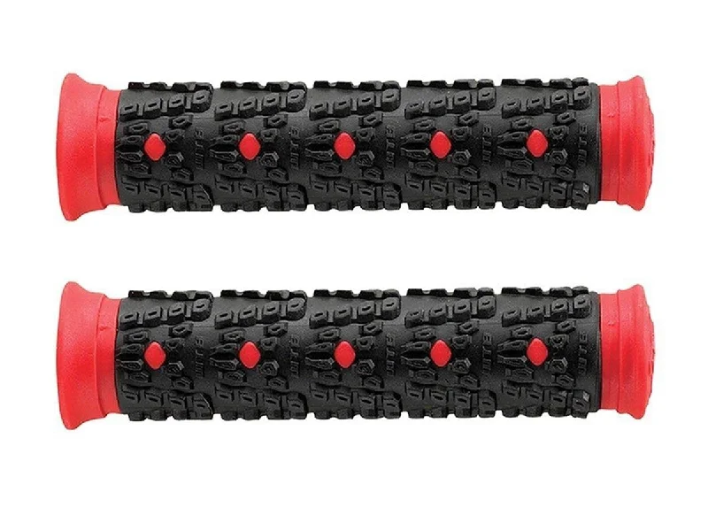 waterproof e-bike grips-WTB Weirwolf Grips - Black-Red