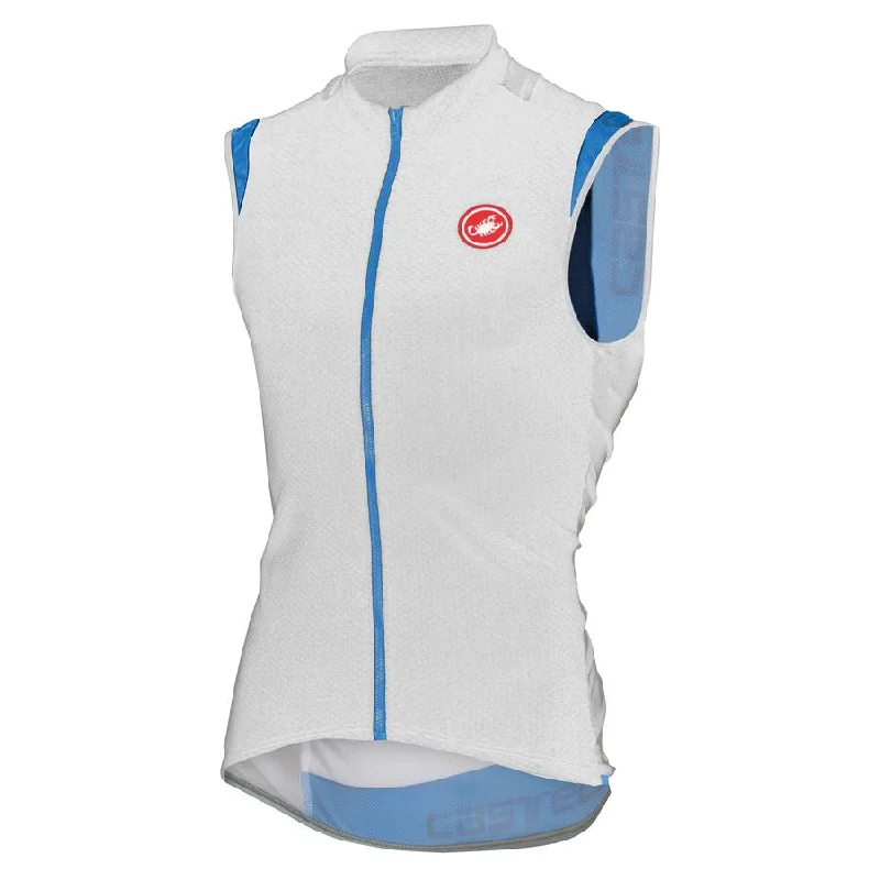 cycling clothing with neat fit-Maglia S/M Castelli Entrata 2 16 - Bianco