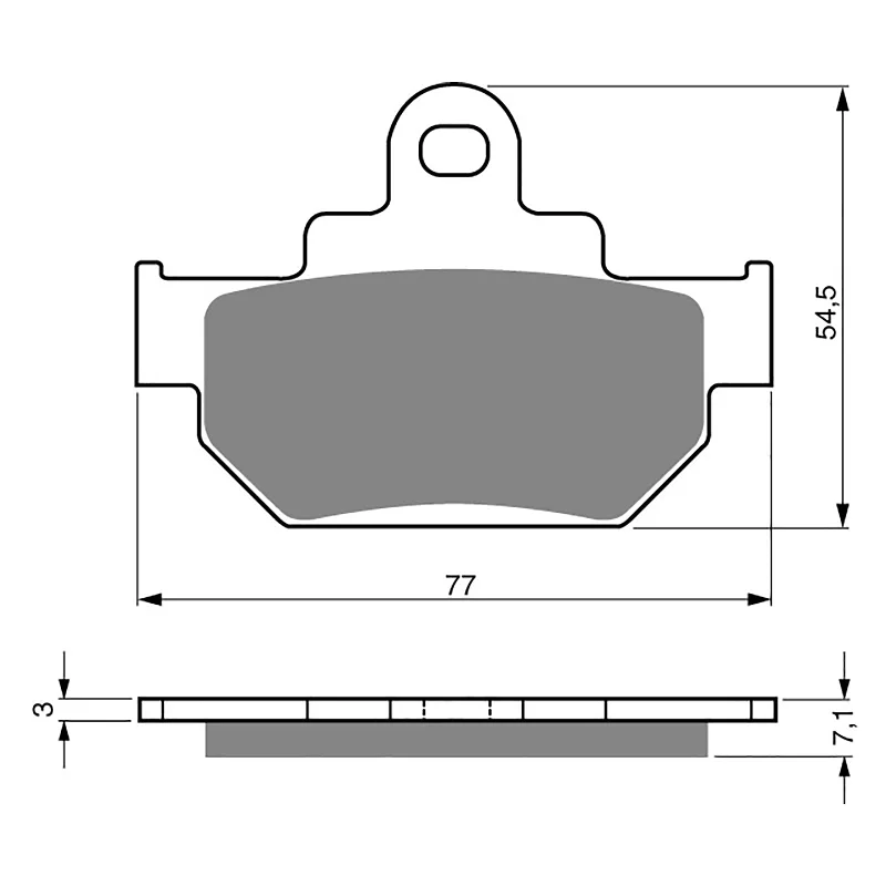 GOLDfren Brake Pads - K5 Off-Road Racing