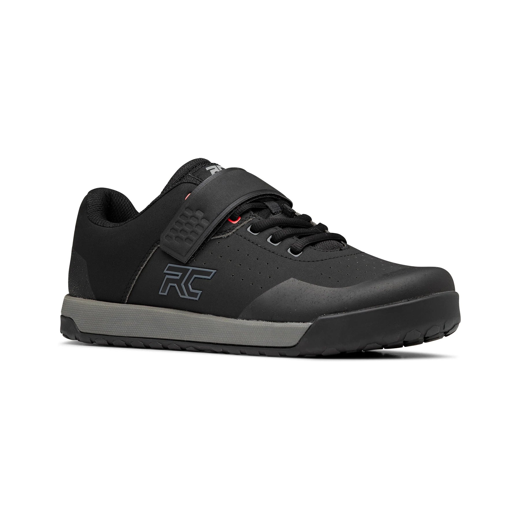 cycling clothing with hidden pockets-Ride Concepts Hellion Clipless MTB Shoe - Black-Charcoal - 2022