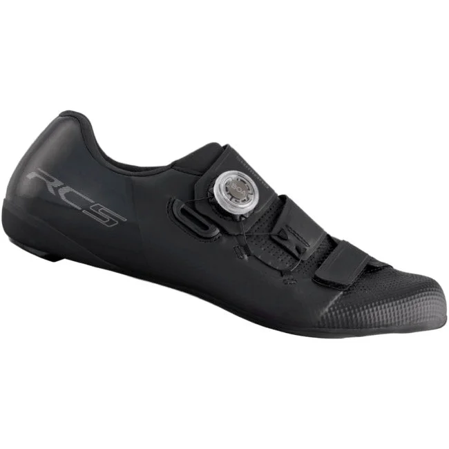 cycling clothing with quick slots-Shimano RC502 Road Shoe - Black