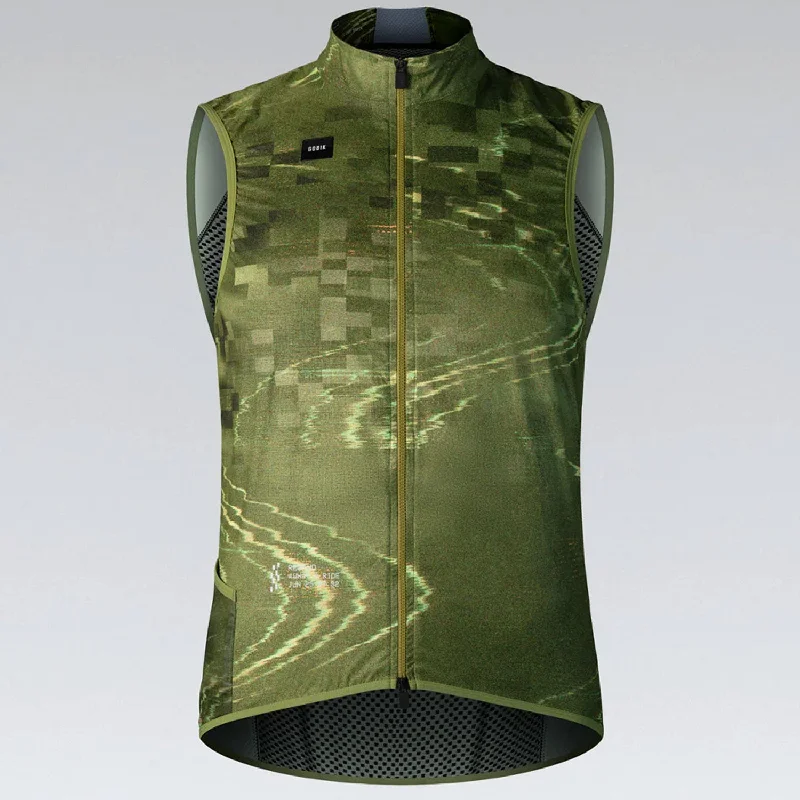 cycling clothing for dry trails-Gilet Gobik Plus 2.0 - Verde