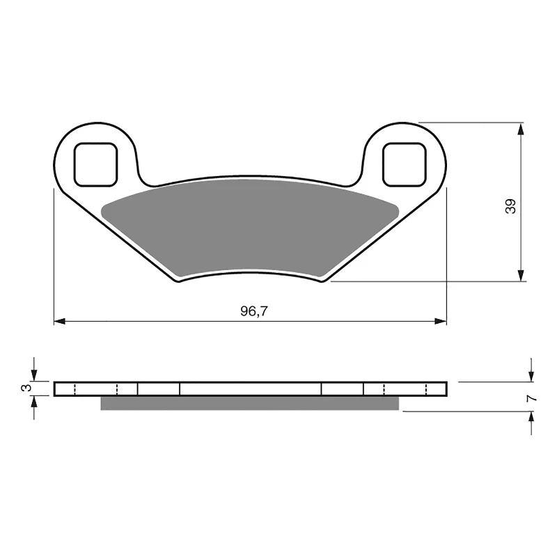 GOLDfren Brake Pads - S3 Sintered Sports