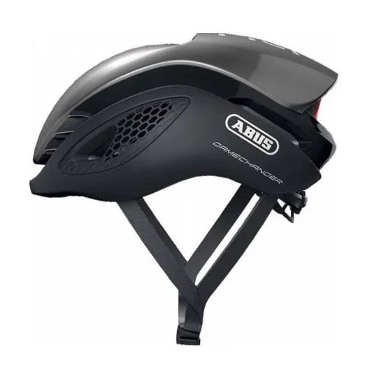 Bicycle helmet skid proof-Abus GameChanger Road Helmet - Dark Gray