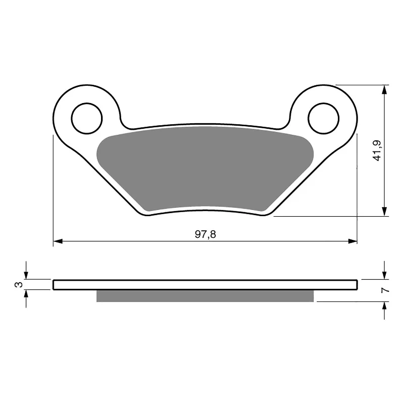 GOLDfren Brake Pads - K5 Off-Road Racing