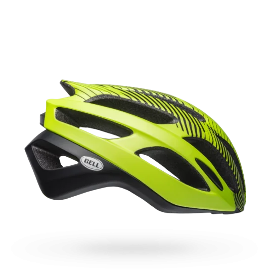 Bicycle helmet cleaning tips-Bell Falcon MIPS Road Helmet - Shade Matt Bright Green-Black - 2019