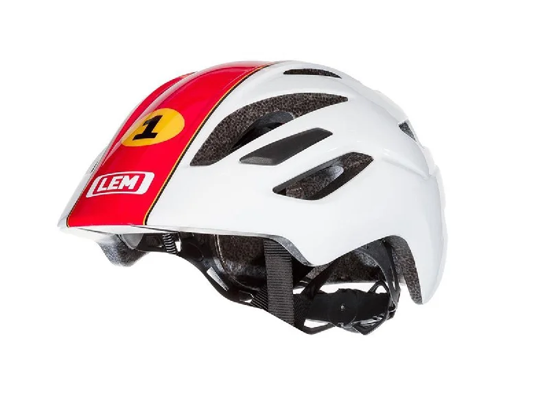 Bicycle helmet setup video-LEM Scout Kids Bike Helmet - Red Racer