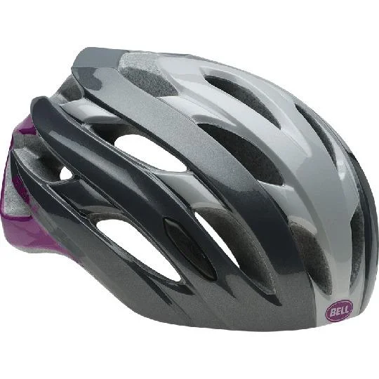 Bicycle helmet customer support-Bell Event Road Helmet - Purple-Titanium