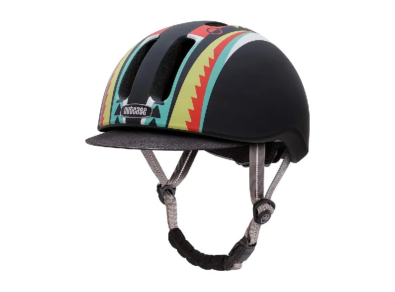 Bicycle helmet leisure rides-Nutcase Metroride Helmet - Kids - Veloz Matt