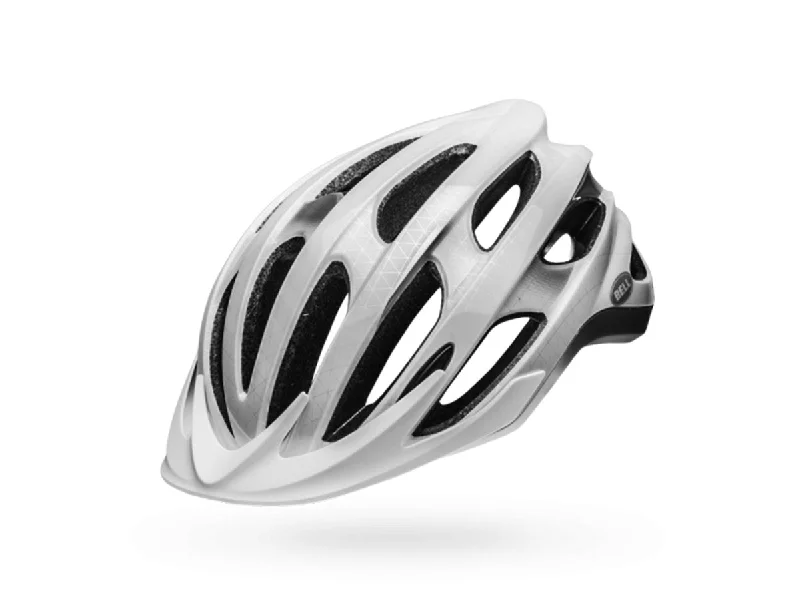 Bicycle helmet cross-border-Bell Drifter Road Helmet - Matt White-Silver-Black