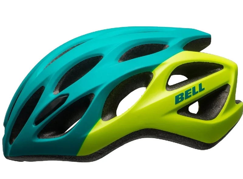 Bicycle helmet original design-Bell Draft Road Helmet - Matt Emerald-Retina Sear