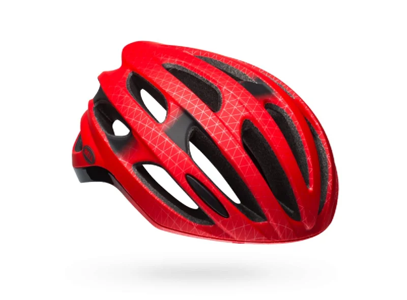 Bicycle helmet coastal rides-Bell Formula Road Helmet - Matt Red-Gunmetal-Black