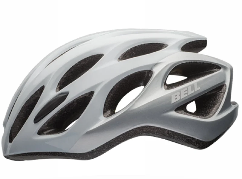 Bicycle helmet top rated-Bell Draft Road Helmet - White-Silver