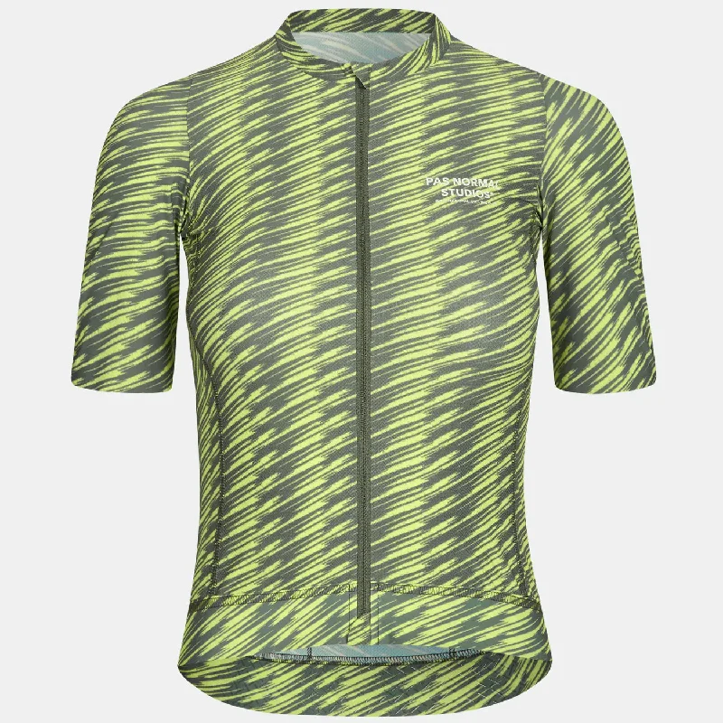 cycling clothing with bright patches-Maglia donna Pas Normal Studios Solitude - Verde