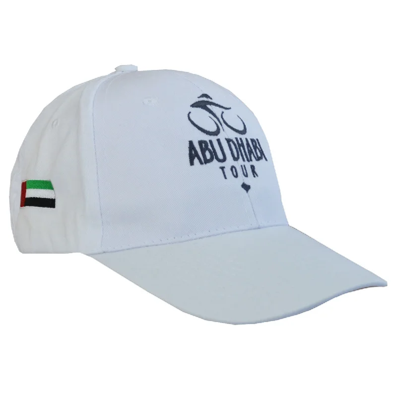 cycling clothing for cool falls-Cappellino Podium Abu Dhabi Tour