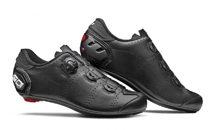 cycling clothing for curvy riders-Sidi Fast Road Shoe - Black