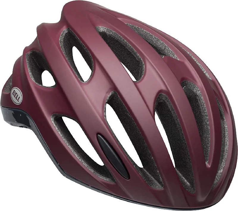 Bicycle helmet rental service-Bell Formula MIPS Road Helmet - Virago Matt-Gloss Maroon-Slate-Sand - 2019