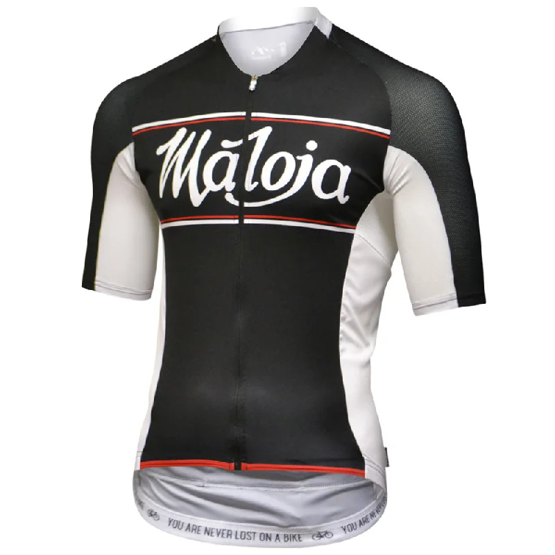 cycling clothing for race peaks-Maglia Maloja SchleinsM - Nero