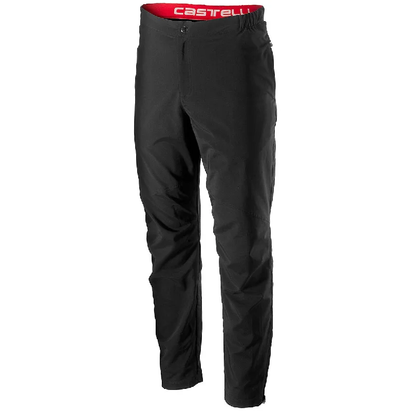 cycling clothing for multi-sport use-Pantaloni Castelli Milano - Nero