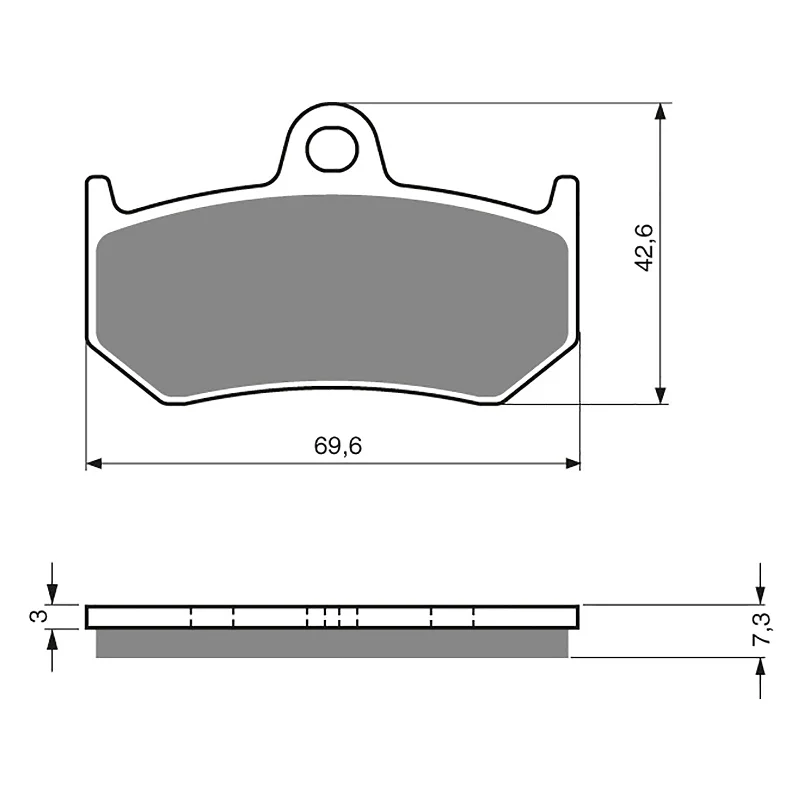 GOLDfren Brake Pads - S3 Sintered Sports (PBPH298)