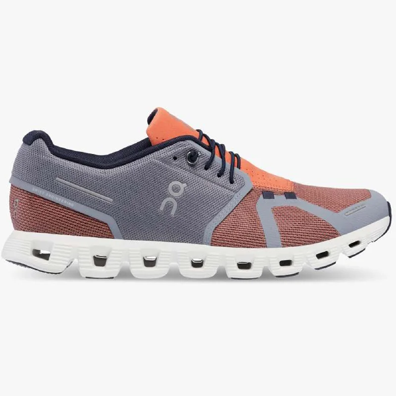 cycling clothing for velocity biking-Scarpe On Cloud 5 Combo - Grigio arancio