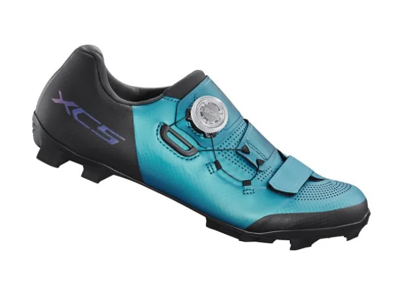 cycling clothing for bike squads-Shimano XC502 SPD MTB Shoe - Womens - Sea Green - 2022