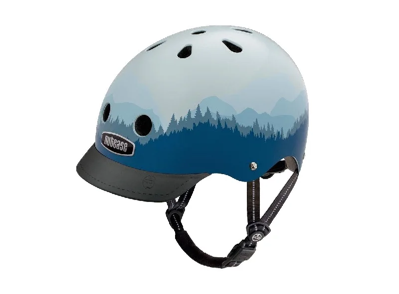 Bicycle helmet upgraded version-Nutcase Timberline Street Urban Helmet - Blue