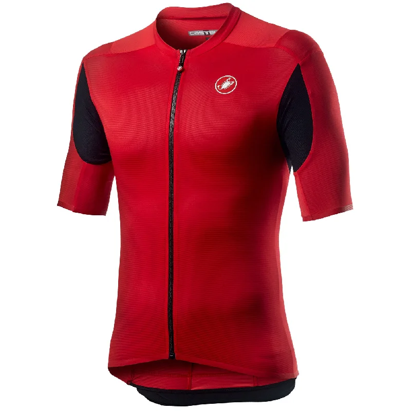 cycling clothing for simple care-Maglia Castelli Superleggera 2 - Rosso