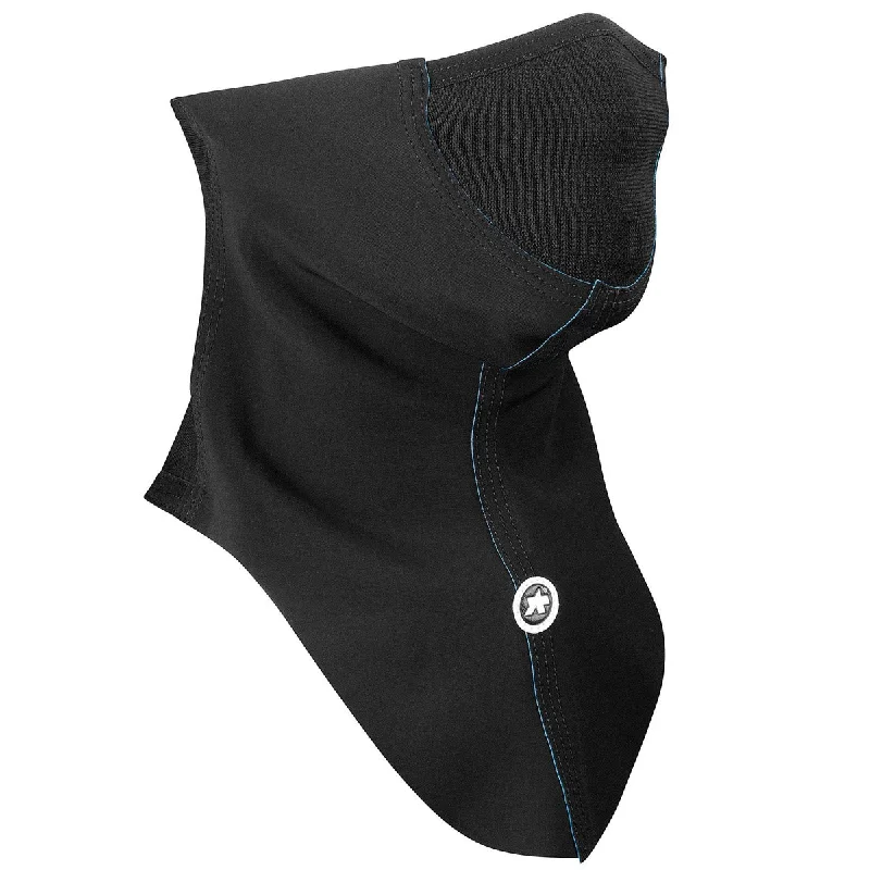 cycling clothing for slow biking-Scaldacollo Assos Assosoires neck protector winter - Nero