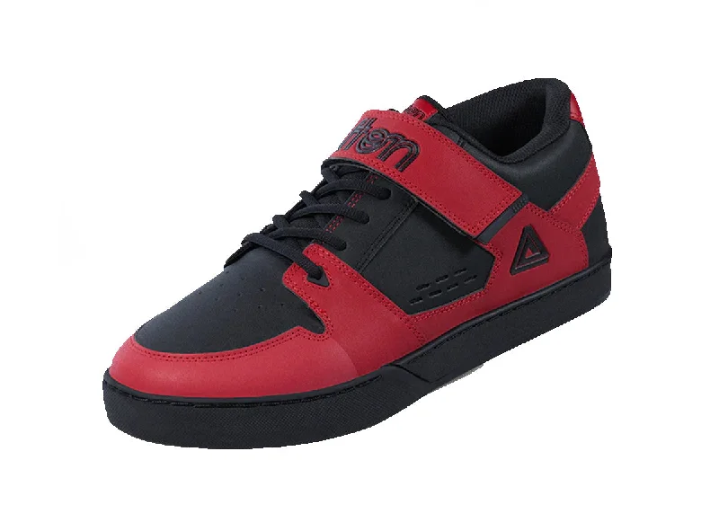 cycling clothing with deep comfort-Afton Vectal Clipless MTB Shoe - Black-Red