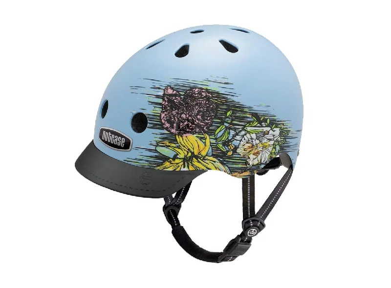 Bicycle helmet pre-order-Nutcase Sunrose Street Urban Helmet - Blue