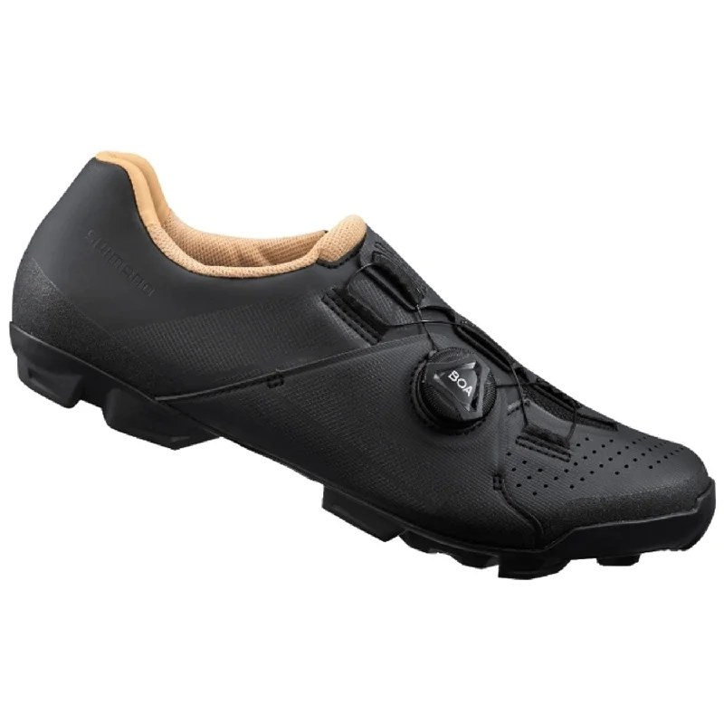 cycling clothing for humid weather-Scarpe Donna Shimano XC3W - Nero