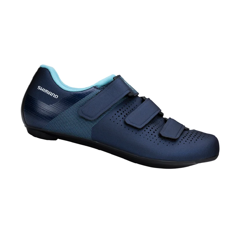 cycling clothing with wild graphics-Shimano RC100W Road Shoe - Womens - Navy - 2021