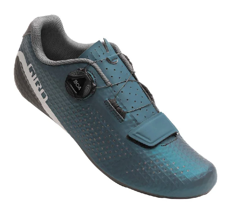 cycling clothing with old-school look-Giro Cadet Road Shoe - Womens - Harbour Blue Ano - 2022