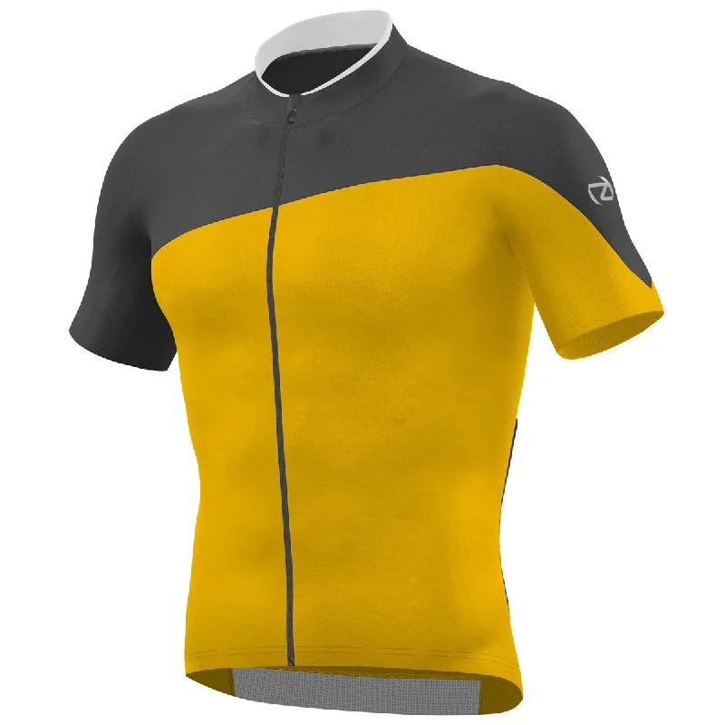 cycling clothing for easy cleaning-Maglia DKB Nizza - Giallo