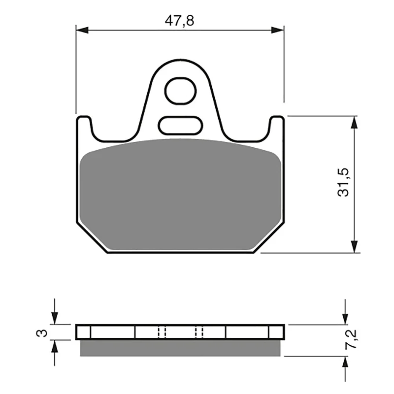 GOLDfren Brake Pads - S3 Sintered Sports