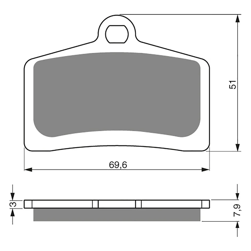 GOLDfren Brake Pads - S3 Sintered Sports