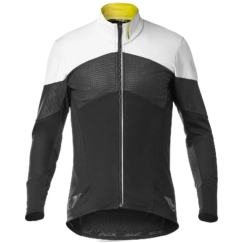 cycling clothing for sprint races-Giubbino Mavic Cosmic Thermo - Nero bianco