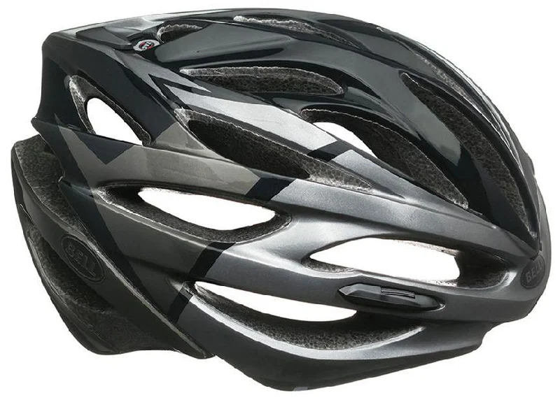 Bicycle helmet training tool-Bell Array Road Helmet - Black-Titanium Velocity